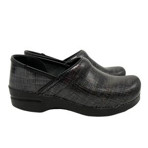 Dansko Rainbow Iridescent Professional Leather Clogs